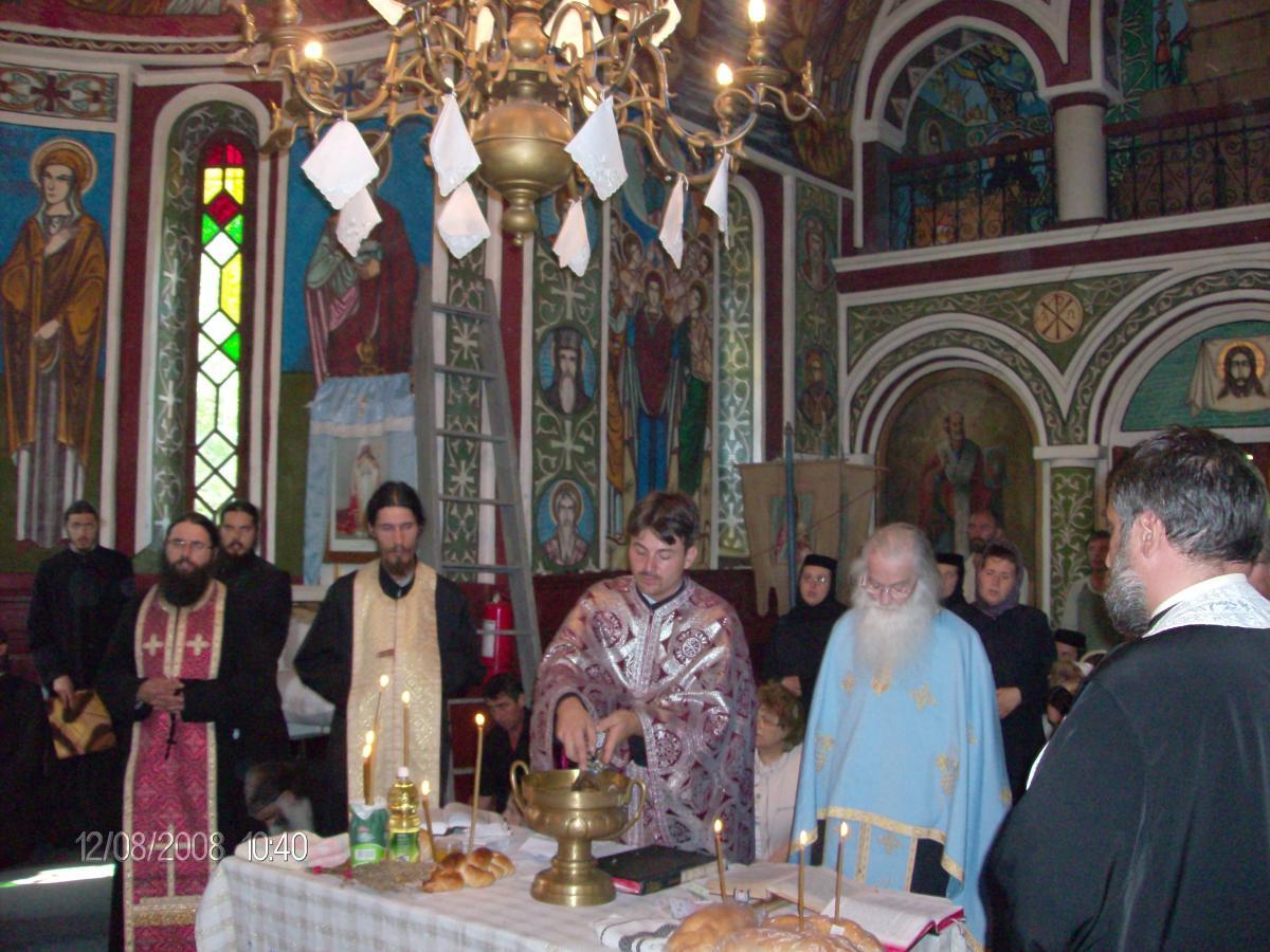 Vizita părintelui Iustin Pârvu